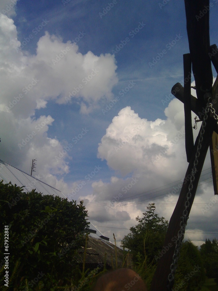 Fototapeta premium Chmury