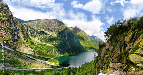 Tatra mountains and Eye of the Sea in Poland #67923067