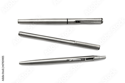 Silver pens