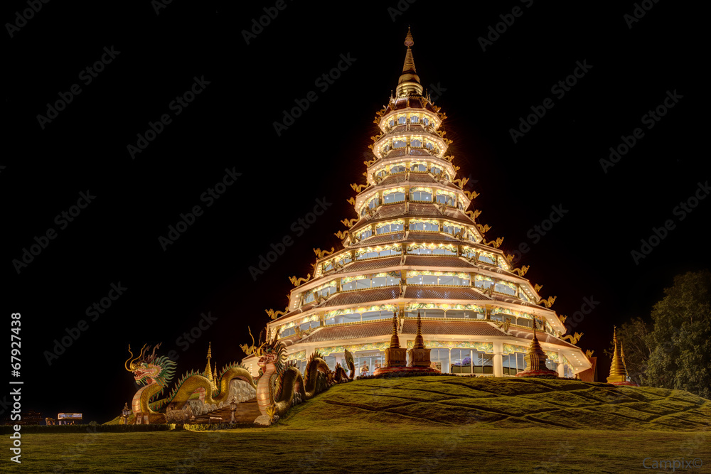 Wat Hyua Pla Kang Tempel