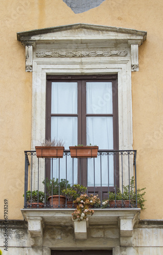 Old sicilian window