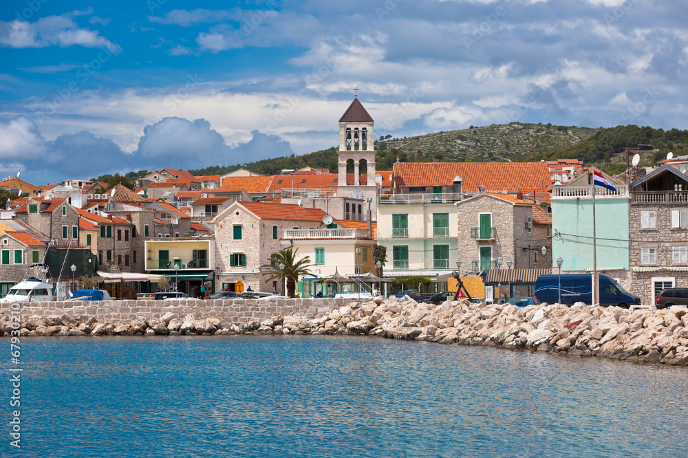 Vodice is a small town on the Adriatic coast in Croatia