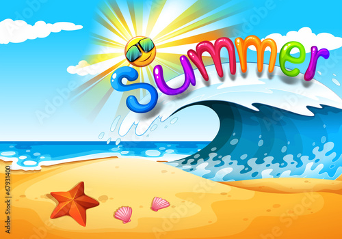 Summer at the beach
