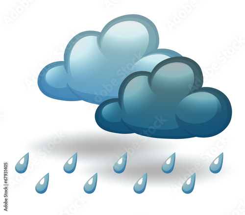 A rainy weather