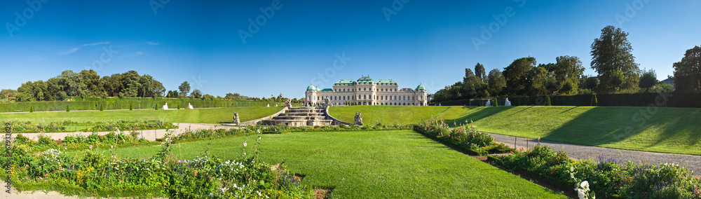 Obraz premium Belvedere Vienna