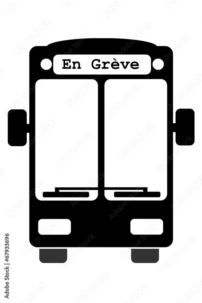 Bus en grève Bus en grève