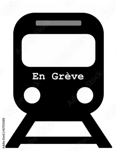 Métro en grève