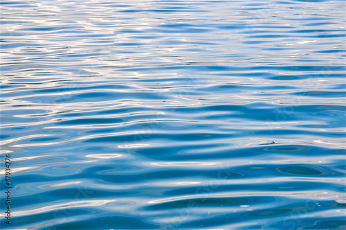 Blauer Wasser und Wellen Hintergrund