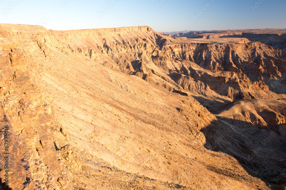 Naklejka premium Canyon de Fish River en Namibie