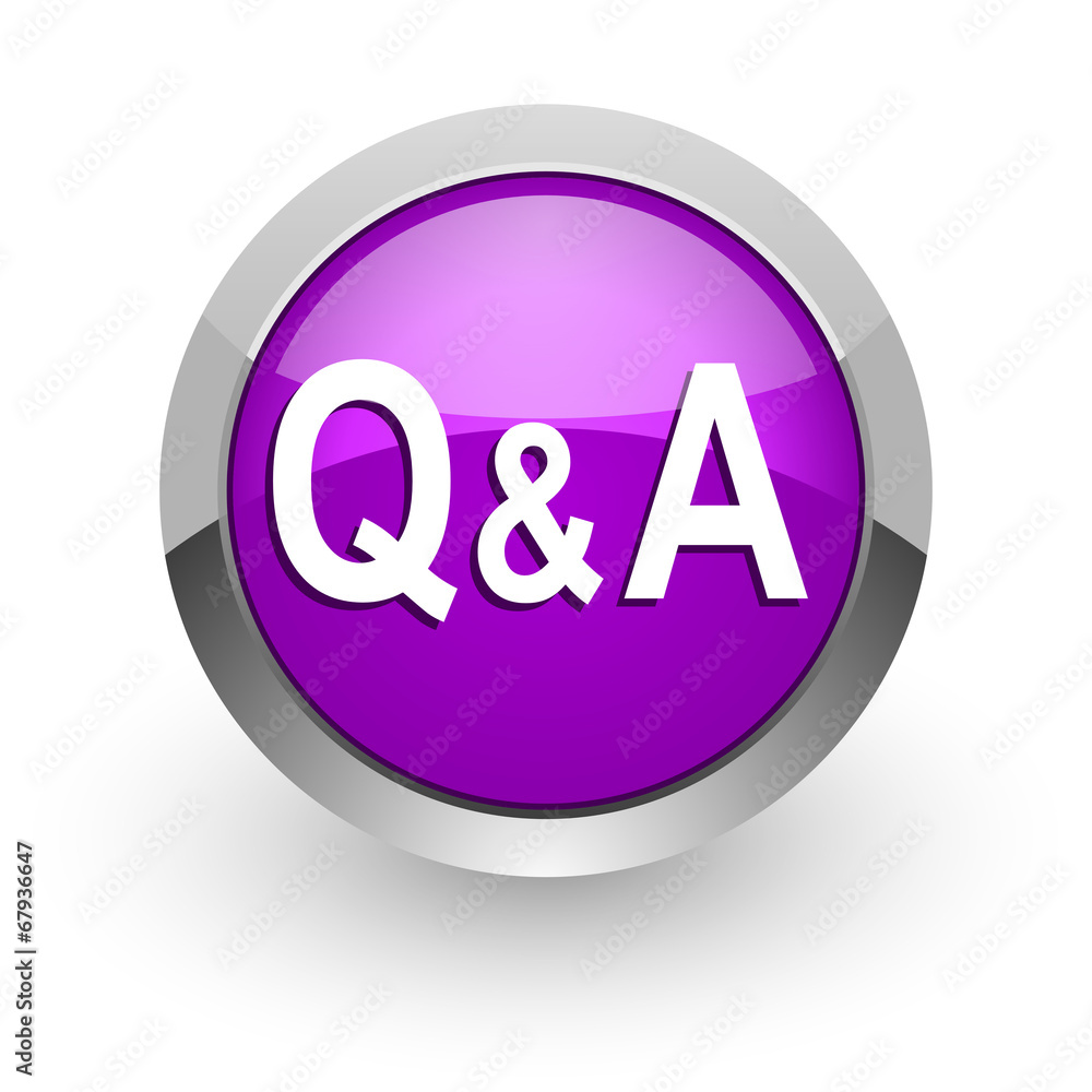 question answer pink glossy web icon question answer pink glossy web icon