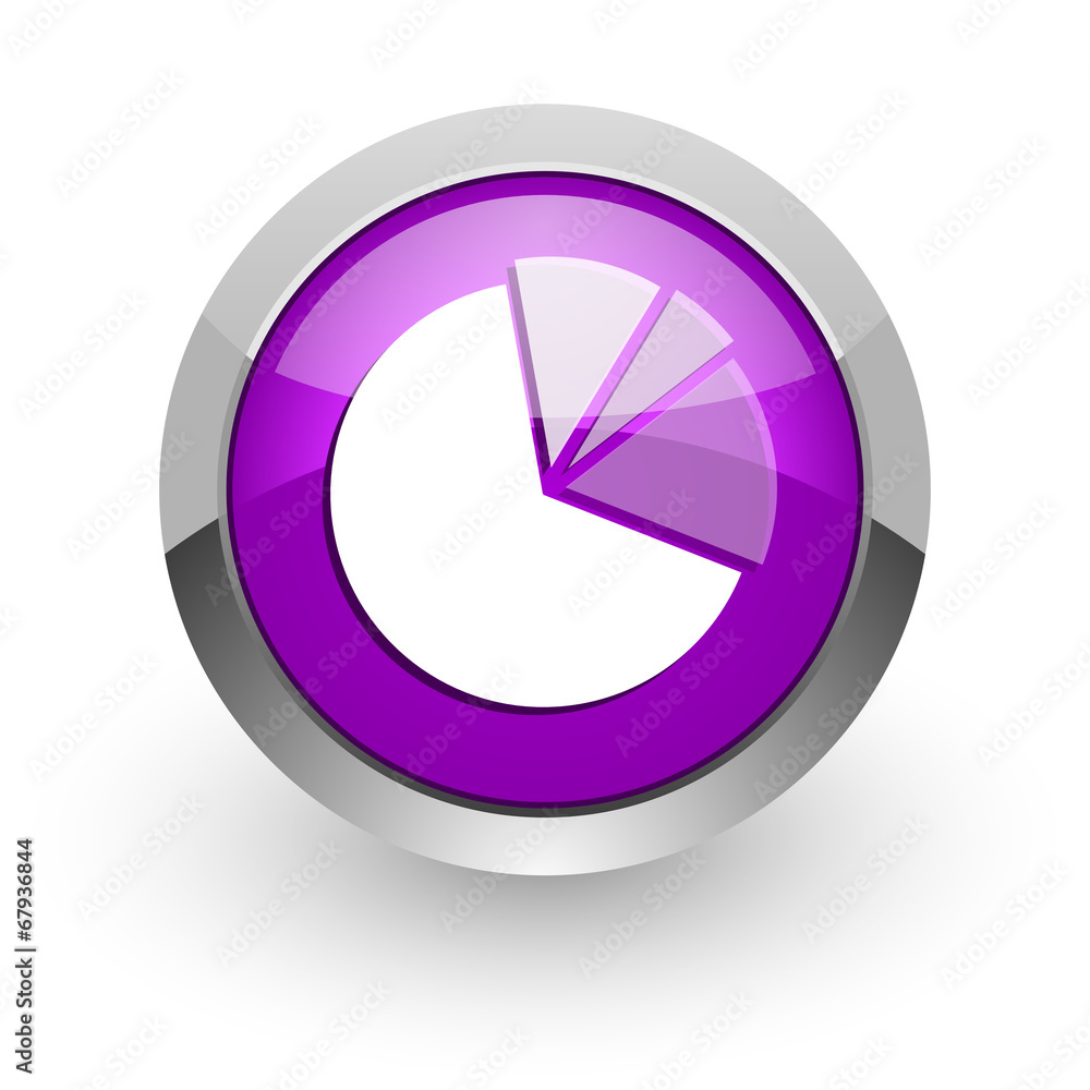 diagram pink glossy web icon diagram pink glossy web icon