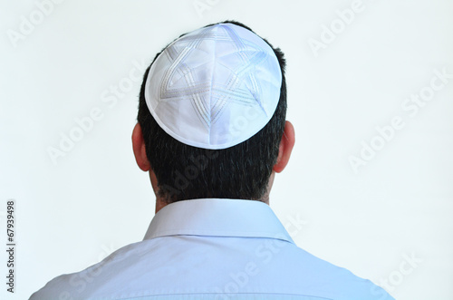 фотографія Jewish man with kippah