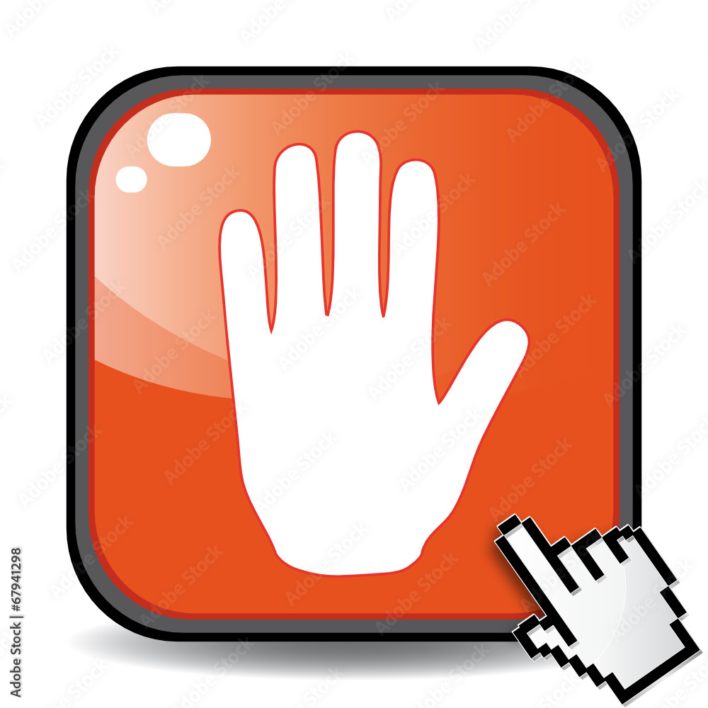 Obraz premium HAND ICON