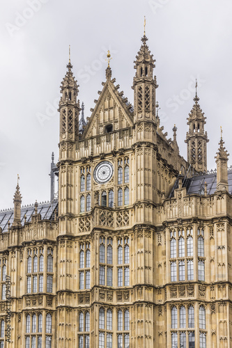 Architectural details of Palace of Westminster, London, UK © dbrnjhrj