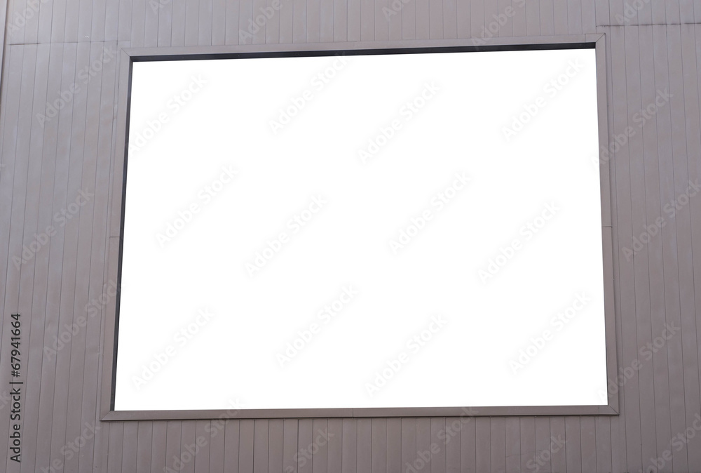 Blank Building Billboard Blank Building Billboard