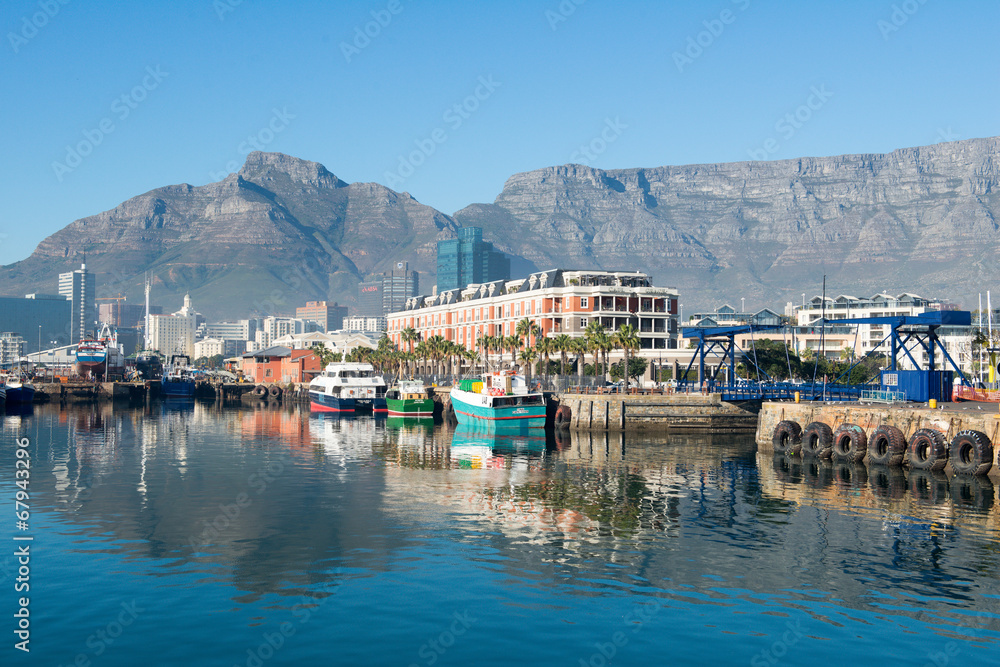 La ville du Cap en Afrique du Sud