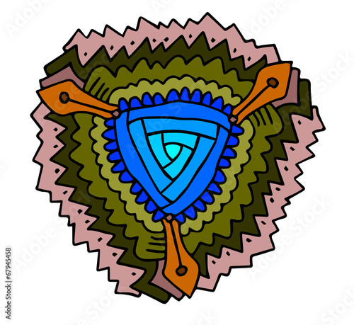 mandala con spade