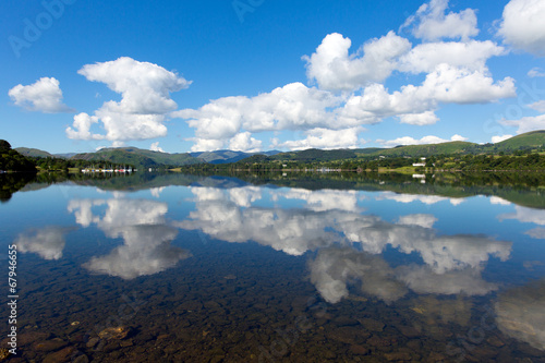 Beautiful Lake District scene Cumbria England UK Ullswater