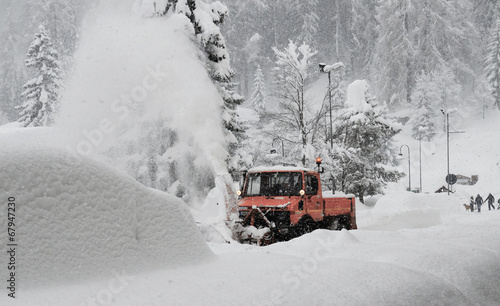 pulisci dalla neve