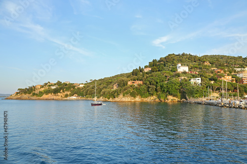 Wallpaper Mural View of Porto Santo Stefano - Grosseto, Italy Torontodigital.ca