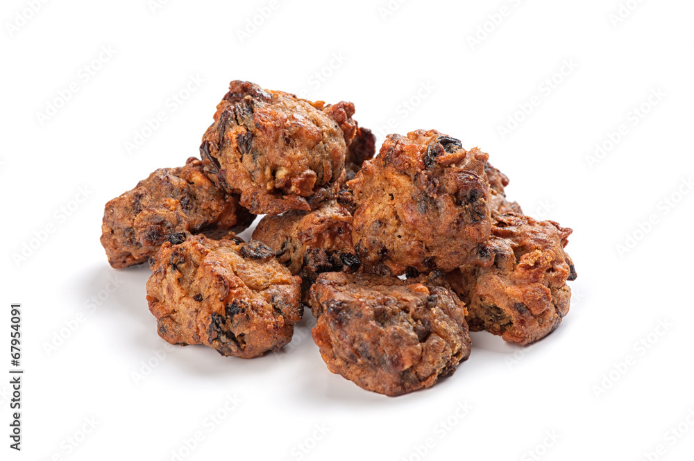 Tasty biscuits isolated