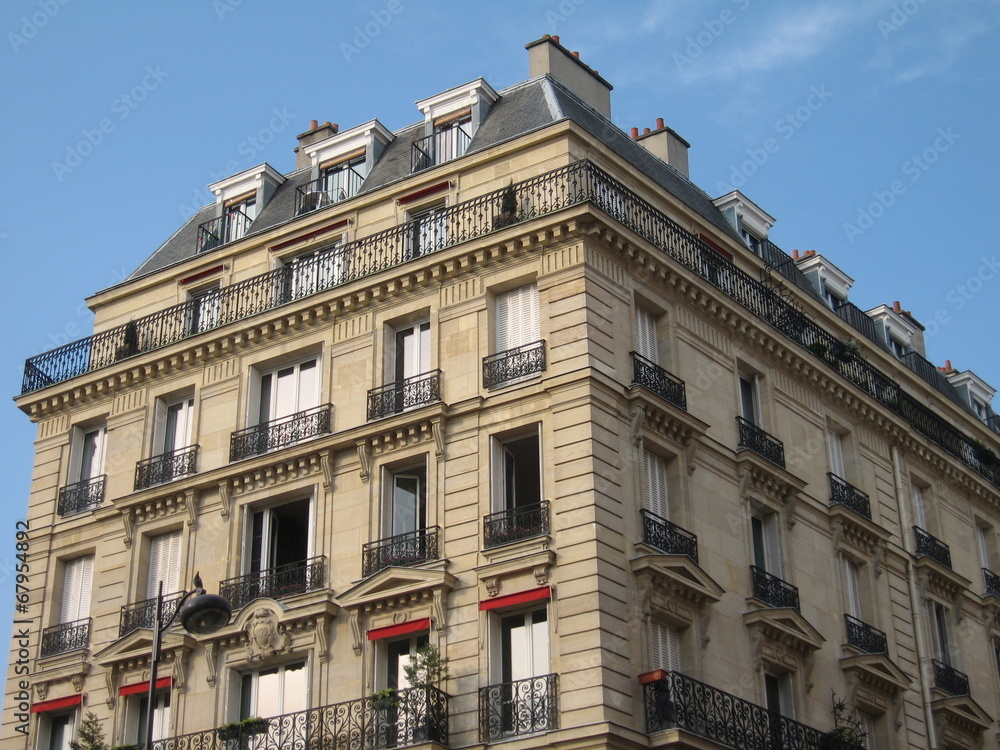 Immeuble bourgeois parisien