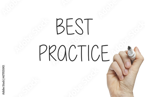 Hand writing best practice photo