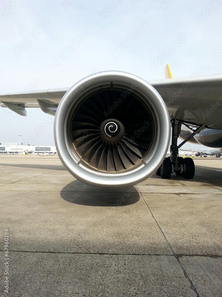 Fototapeta premium Aircraft Engine