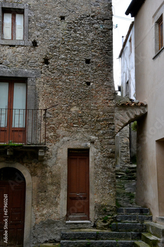 Fototapeta Naklejka Na Ścianę i Meble -  Montalbano elicona - medieval village in Sicily