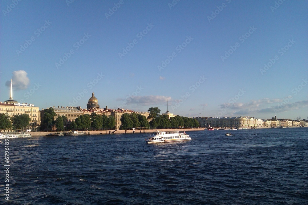 Fototapeta premium The Neva river