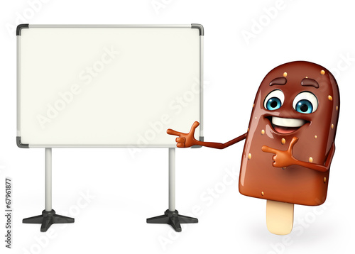 Candy Character With display board © pixdesign123