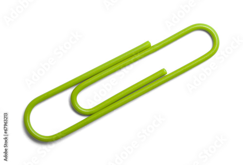 Wallpaper Mural Green Paper Clip Torontodigital.ca