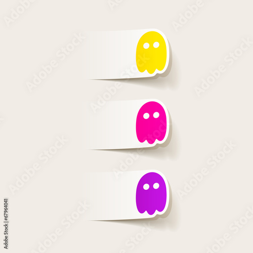 realistic design element: ghost