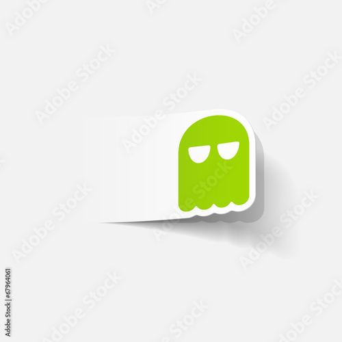 realistic design element: ghost