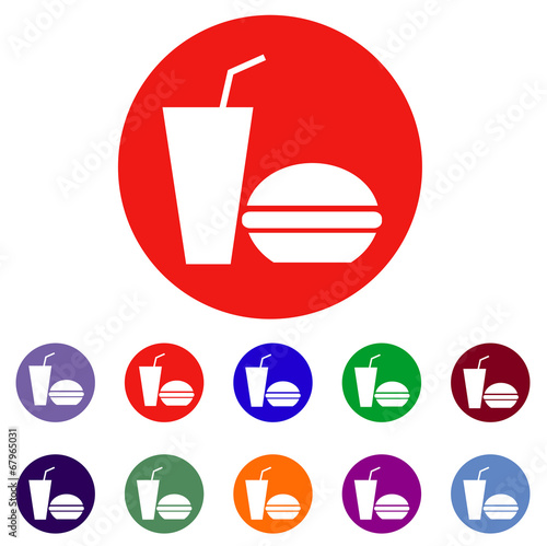 Fast Food. Vector Illustration