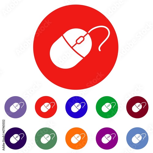 computer mouse icon / cursor icon