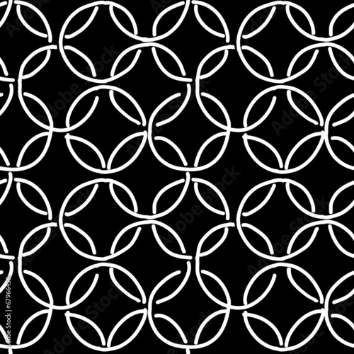 Abstract rings seamless pattern for your design
