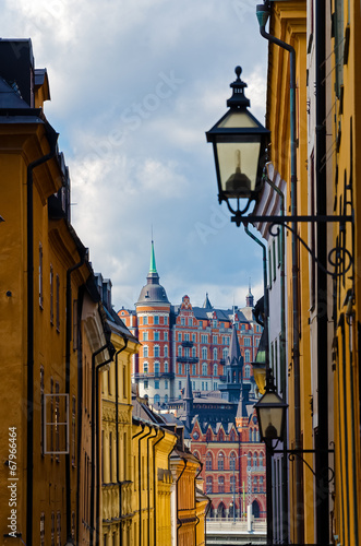 View of Stockholm - old town (Gamla stan)