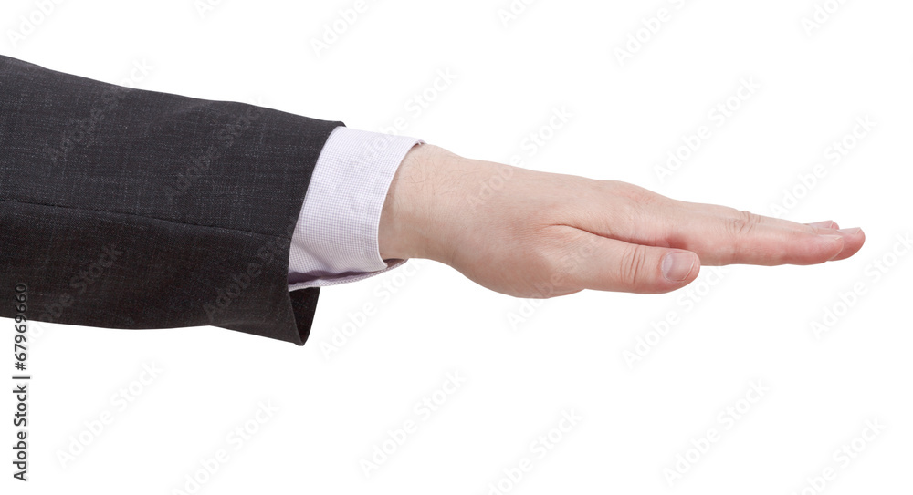 open palm facing down - hand gesture open palm facing down - hand gesture