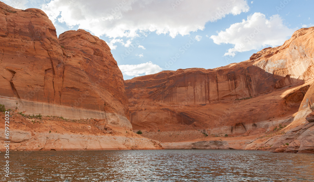 Lake Powell Clouds and Cove