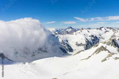 Snowy mountain peak © Sergey Nivens