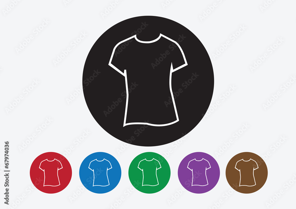 Apparel shirt and T-shirt Icon Clothing icons Apparel shirt and T-shirt Icon Clothing icons