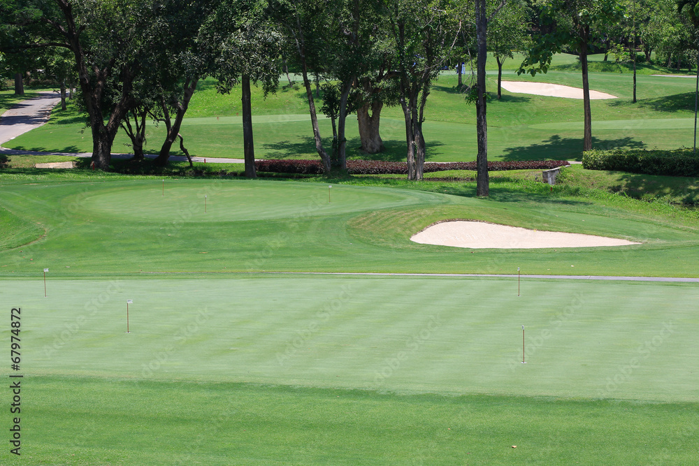 Fototapeta premium green golf course