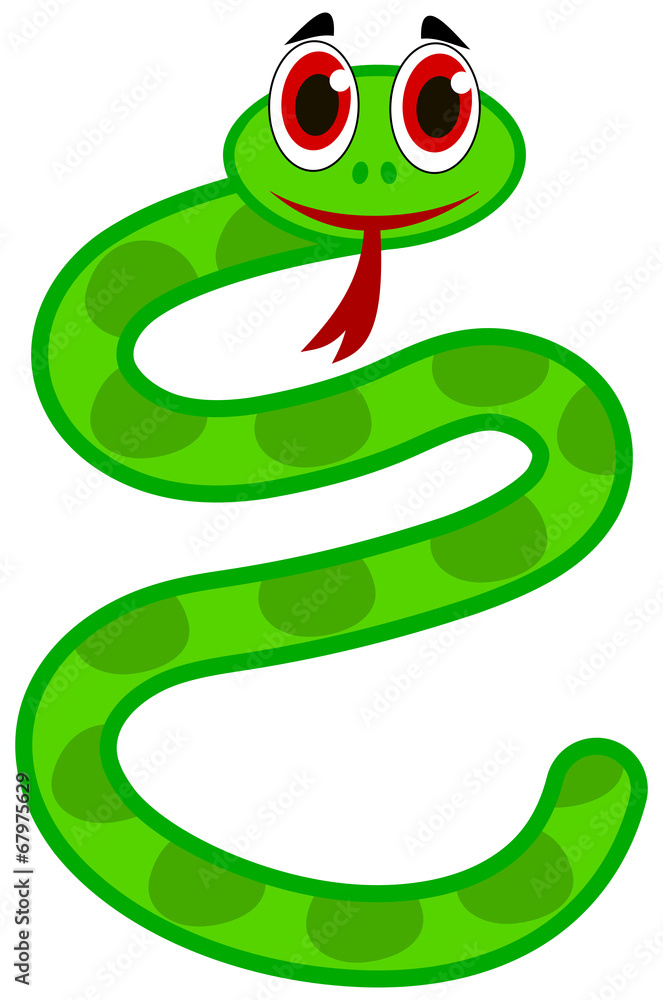 a green snake a green snake