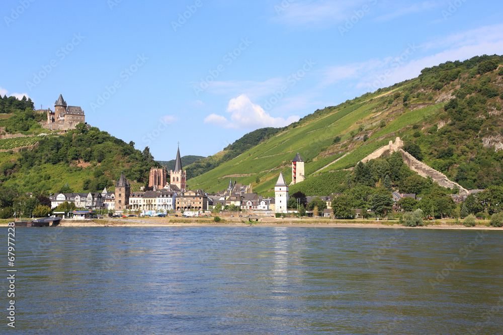Bacharach am Rhein (Juli 2014)