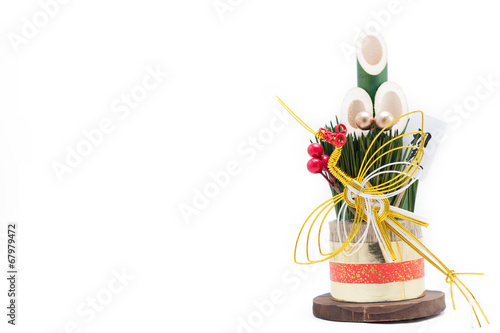 Japanese New Year's ornament called kadomatsu