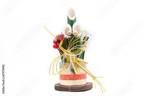 Japanese New Year's ornament called kadomatsu