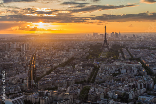 Eiffel Tower in Paris , France © orpheus26