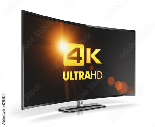 Curved 4K UltraHD TV