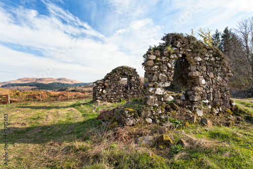 Old ruins on the Isle of Mull